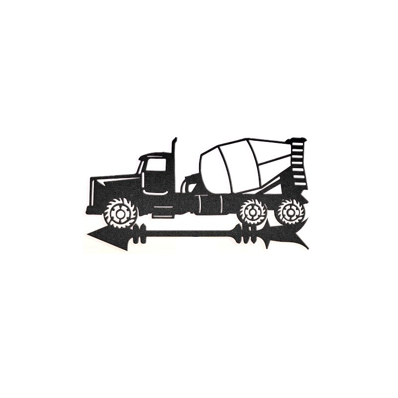 Cement Truck Vehicle Weathervane