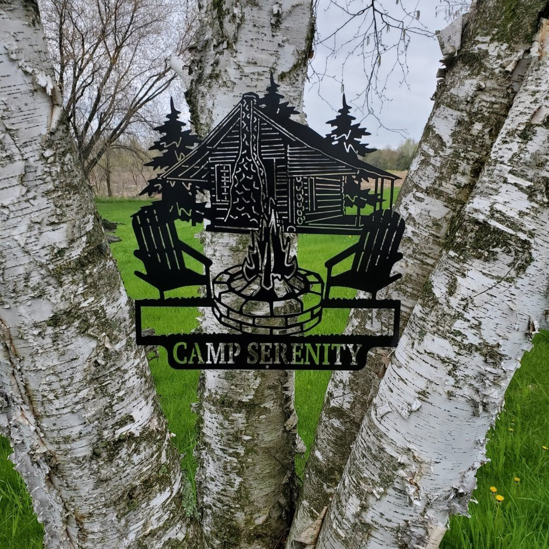 Campfire Cabin Farm Monogram