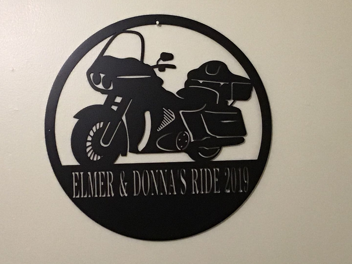 Motorcycle Monogram