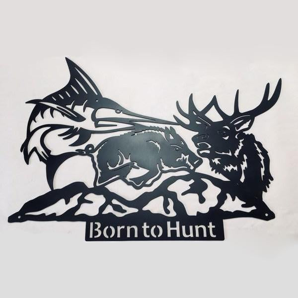 Born to Hunt Hunting Monogram