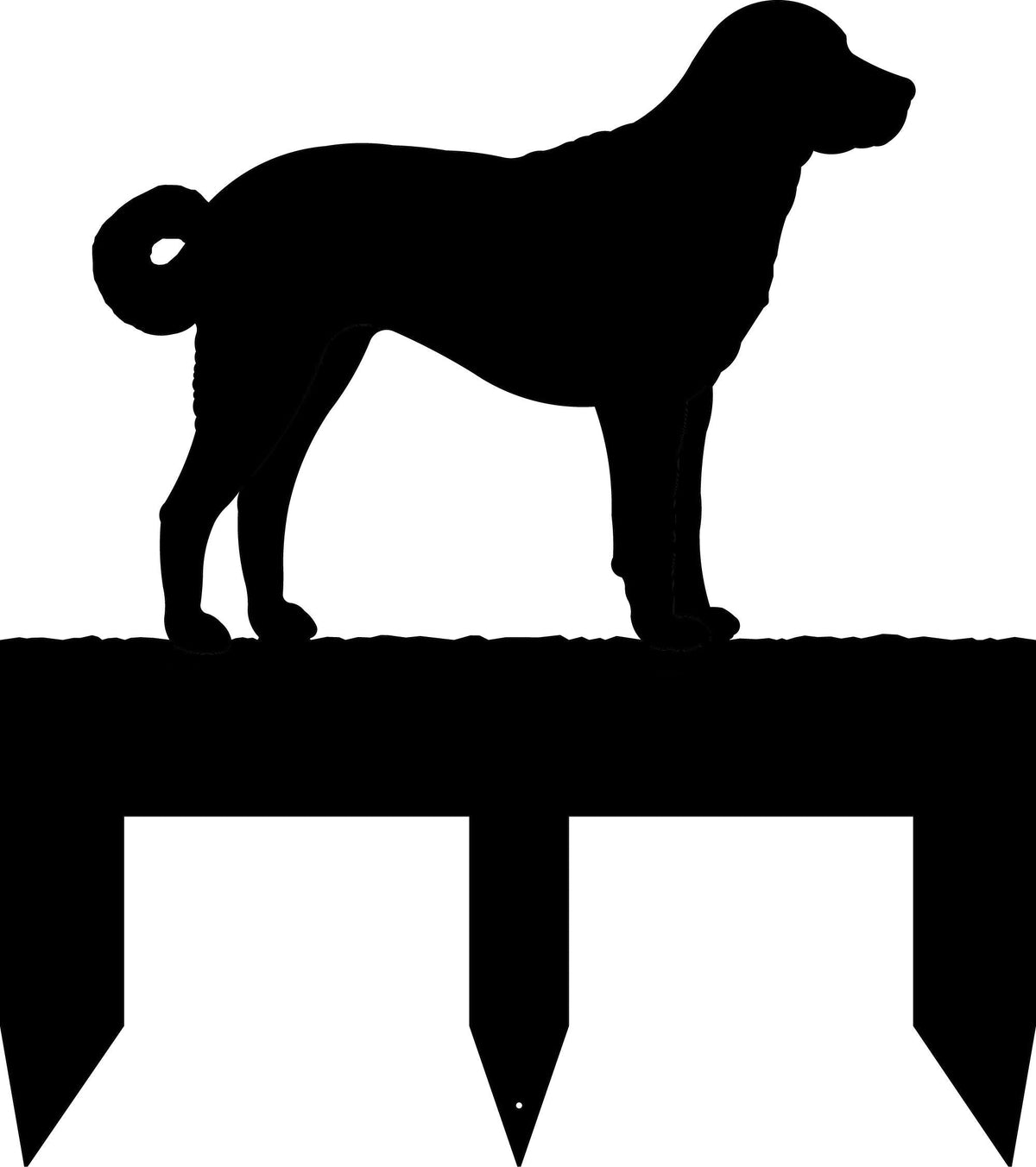 Anatolian Shepherd dog address stake