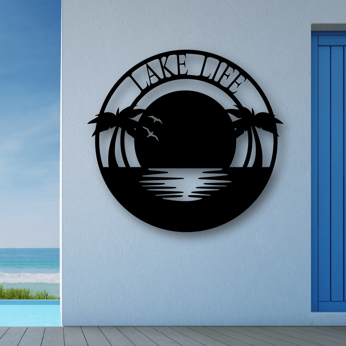 Sunset Beach Monogram