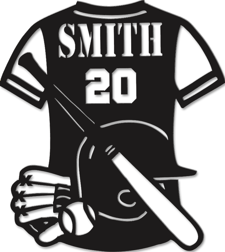 Baseball Uniform Sports Monogram