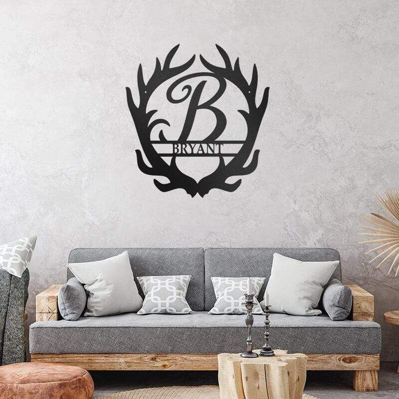 Antler Hunting Monogram