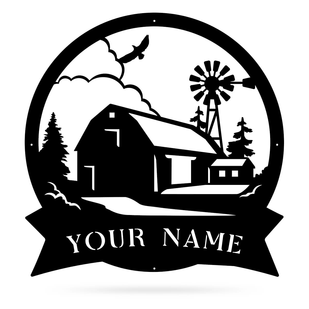 Farmhouse Farm Monogram