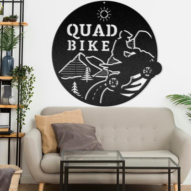 Quad Bike Motorcycle Monogram