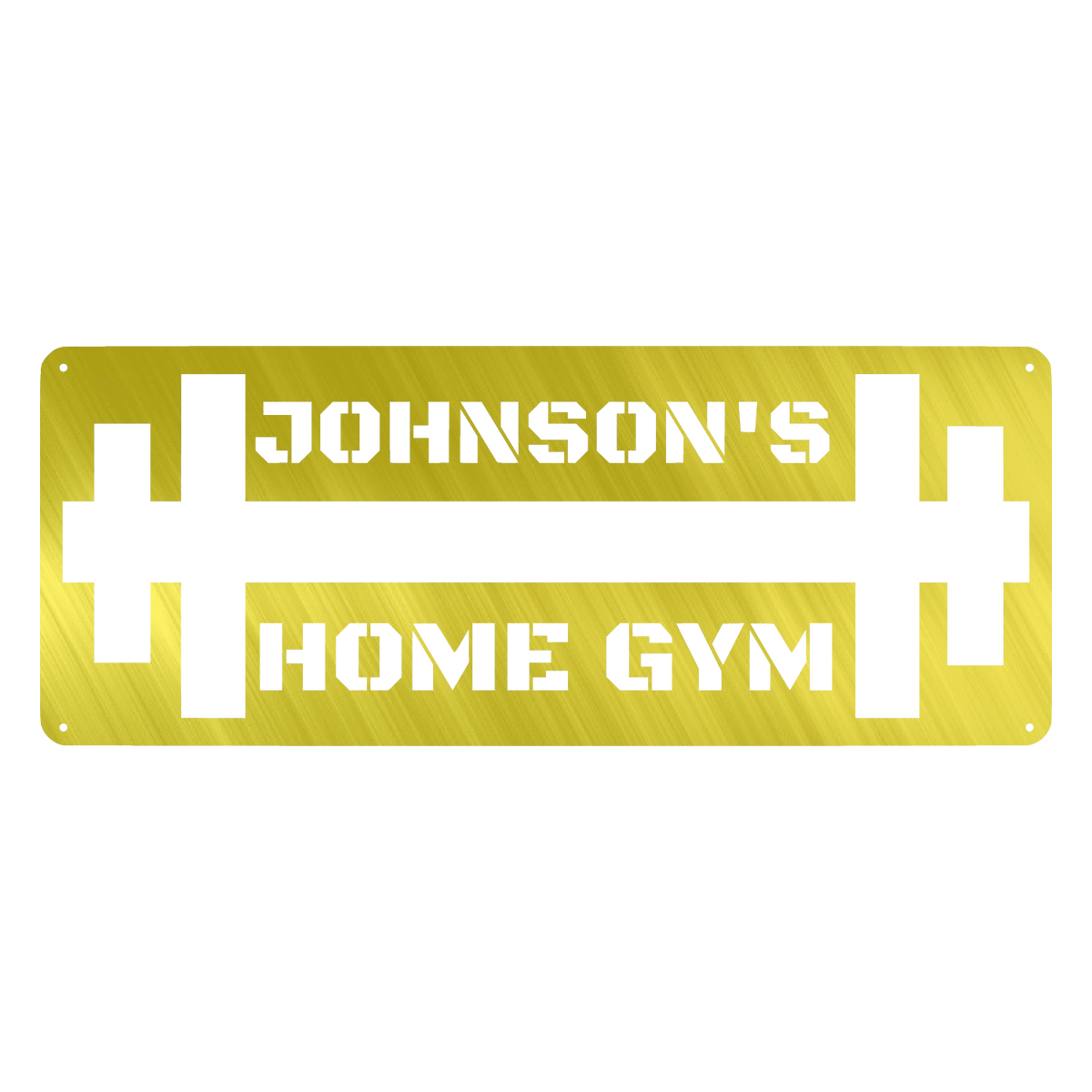 Home Gym Sports Monogram