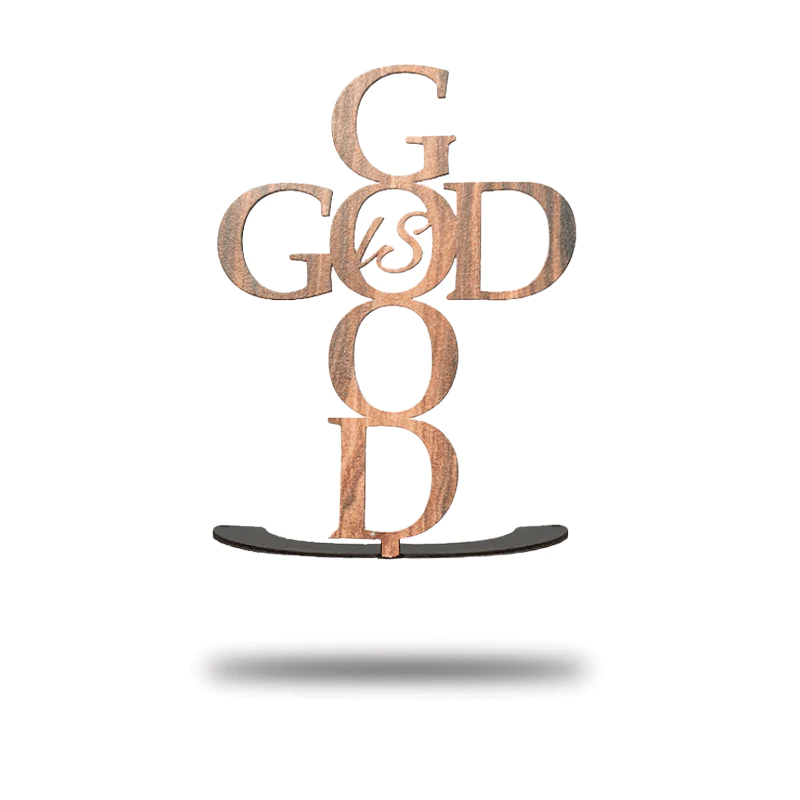 God Is Good - Pop-Up Stand (UV Steel)