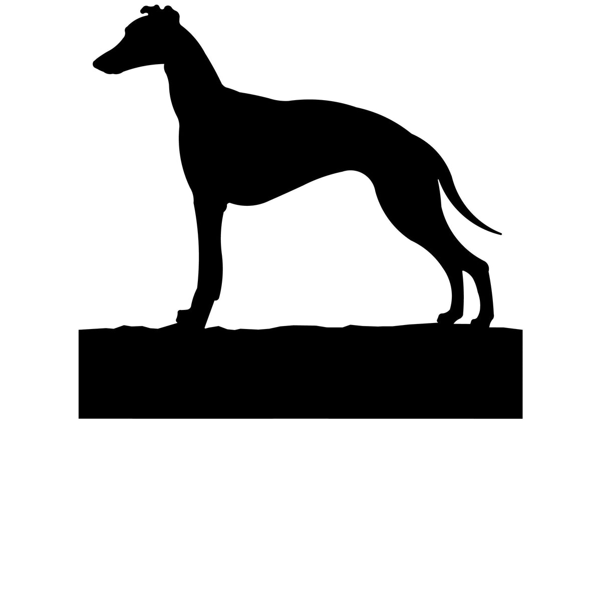 Greyhound | Whippet dog address stake