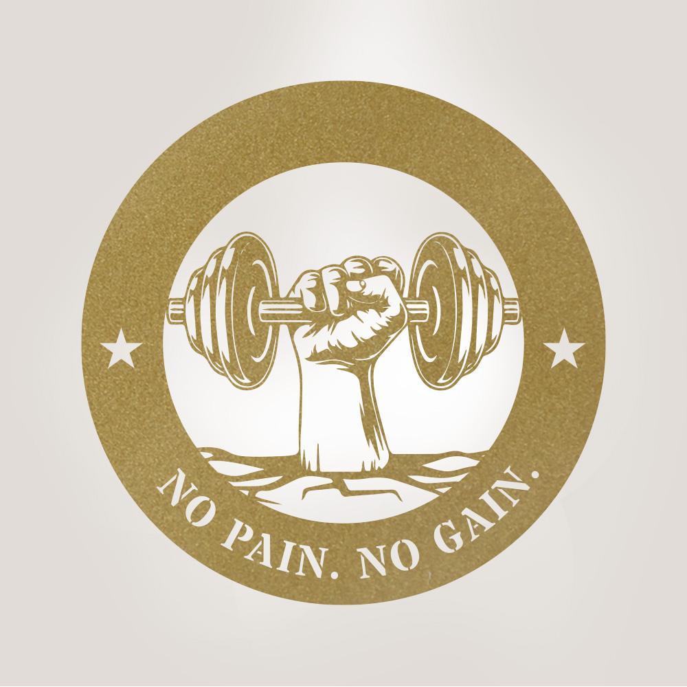 Gym Dumbbell Sports Monogram