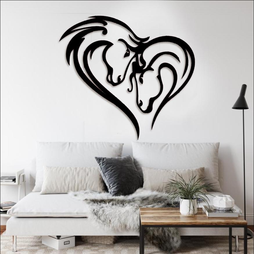 Horse Heart Wall Art