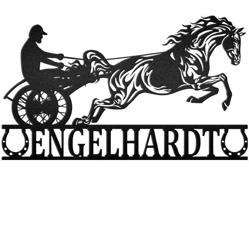 Harness Racing Horse Monogram