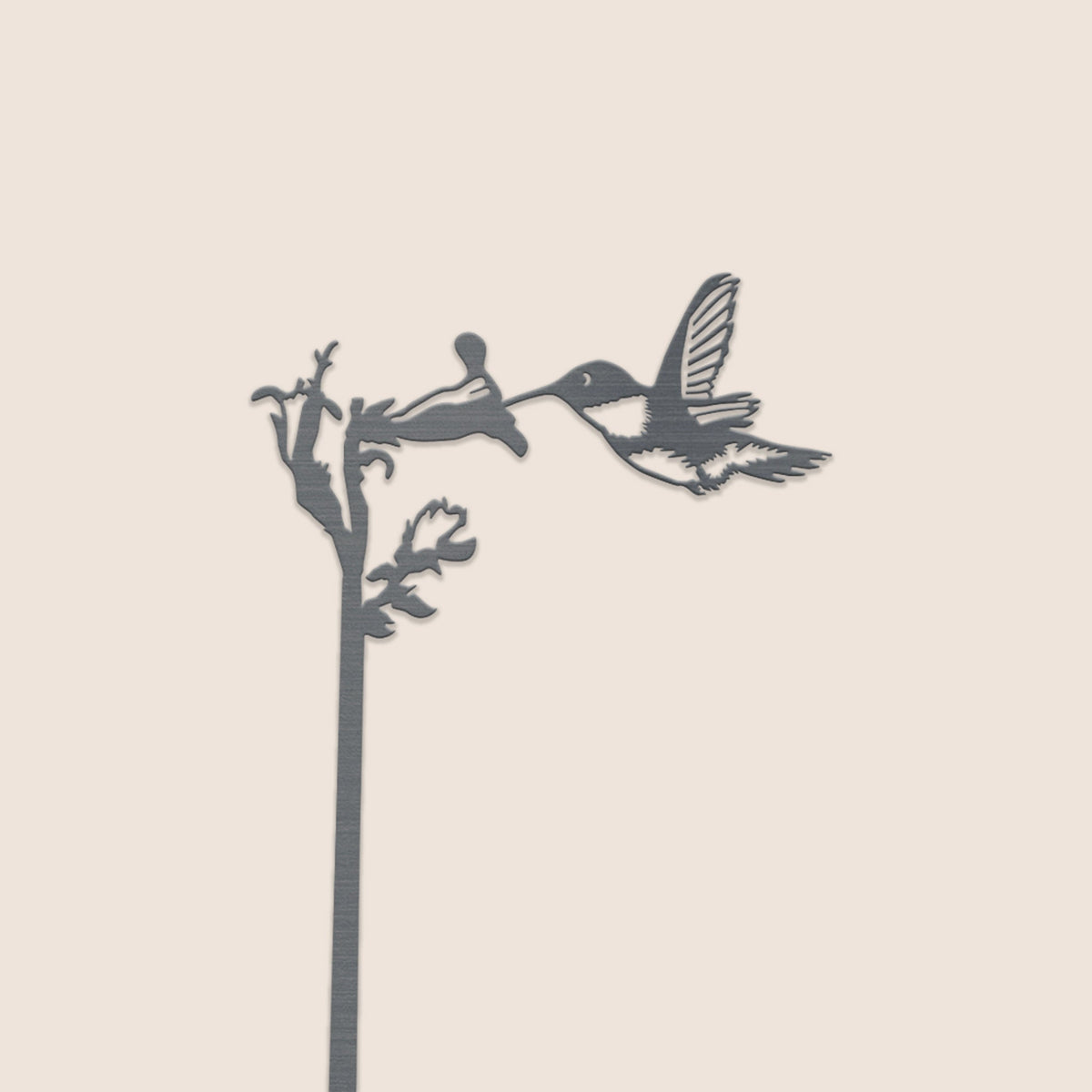 Hummingbird 25&quot; Plant Stake Garden Art