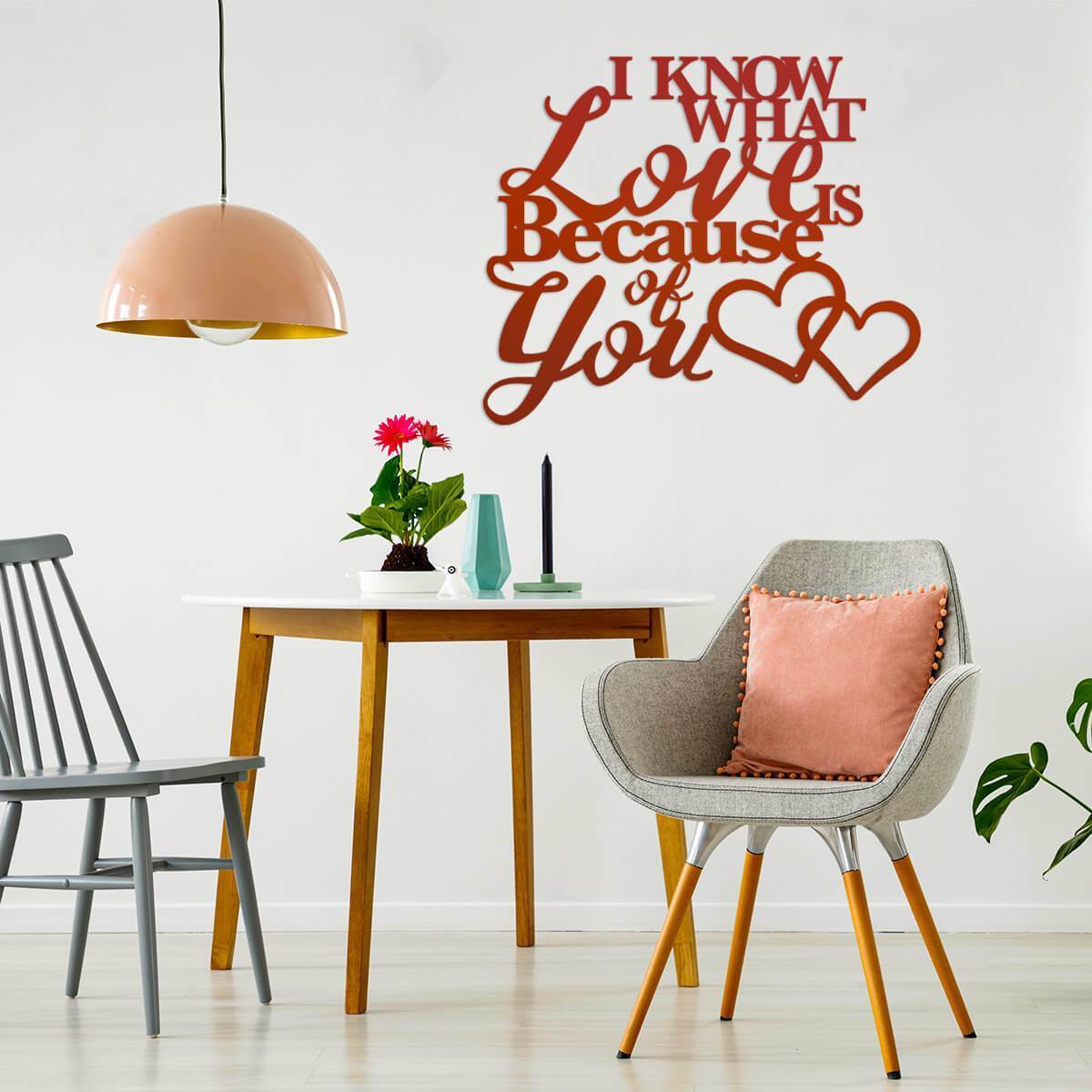 I Know What Love Is Wall Art