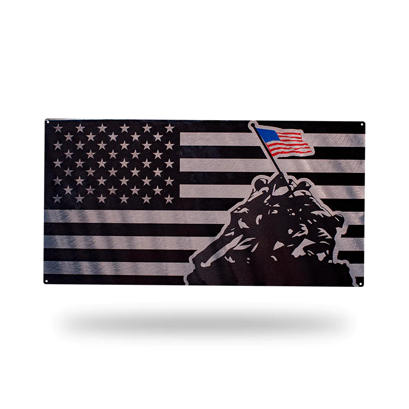 Authentic American Flag (UV Steel)