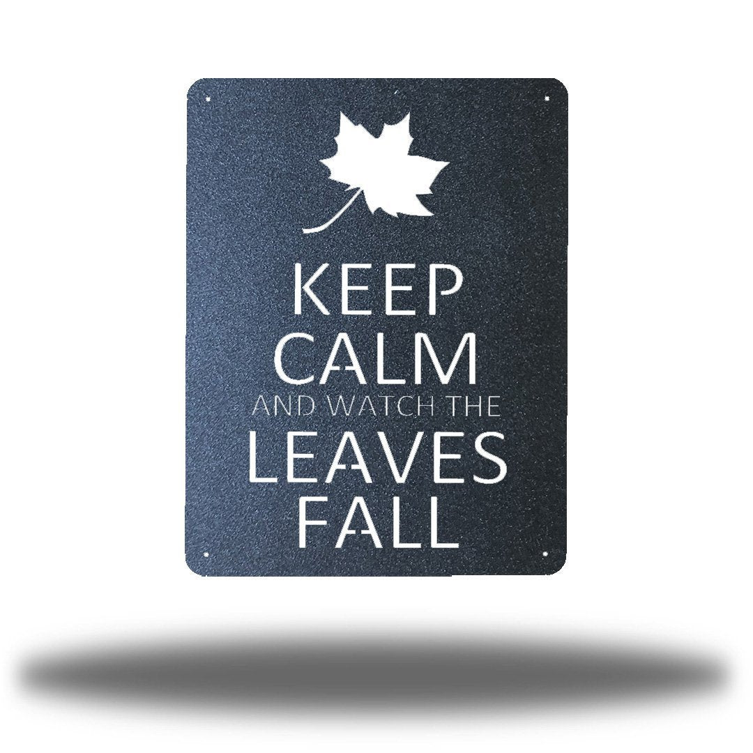 Keep Calm Fall Quote Wall Art