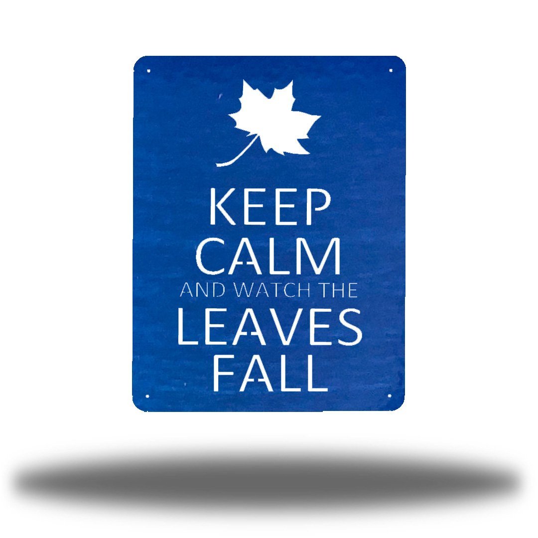 Keep Calm Fall Quote Wall Art