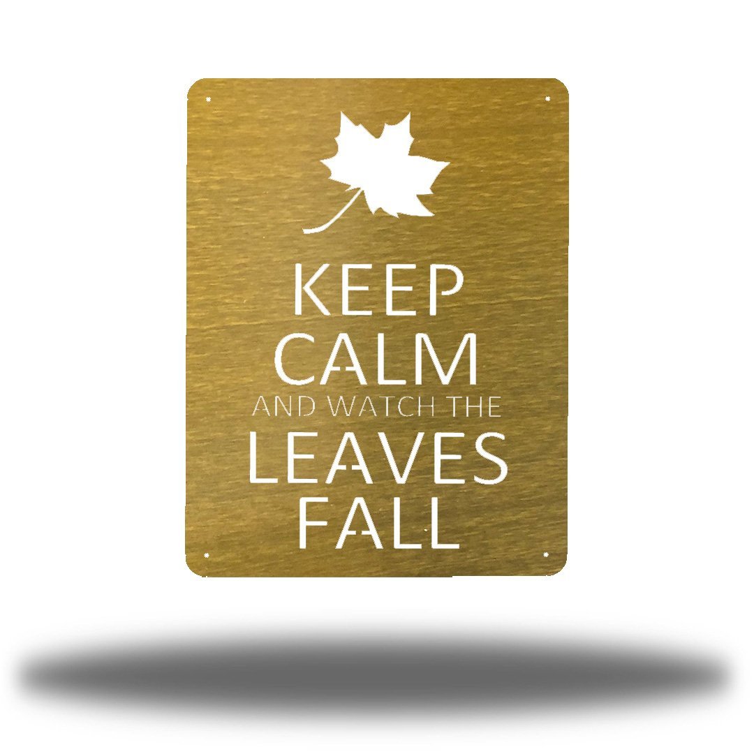 Keep Calm Fall Quote Wall Art