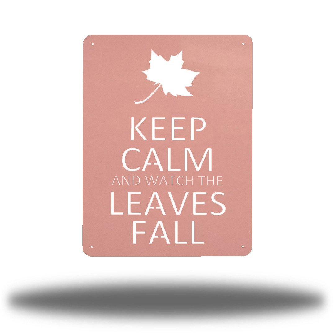 Keep Calm Fall Quote Wall Art