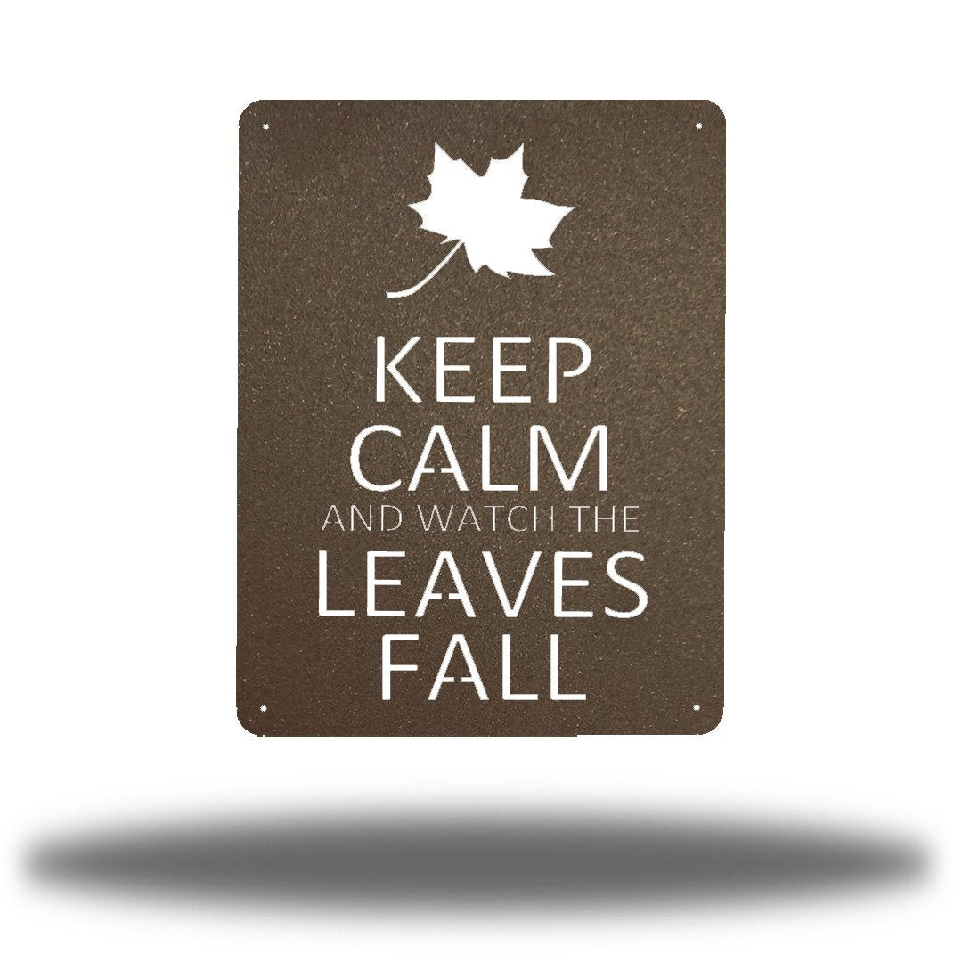 Keep Calm Fall Quote Wall Art