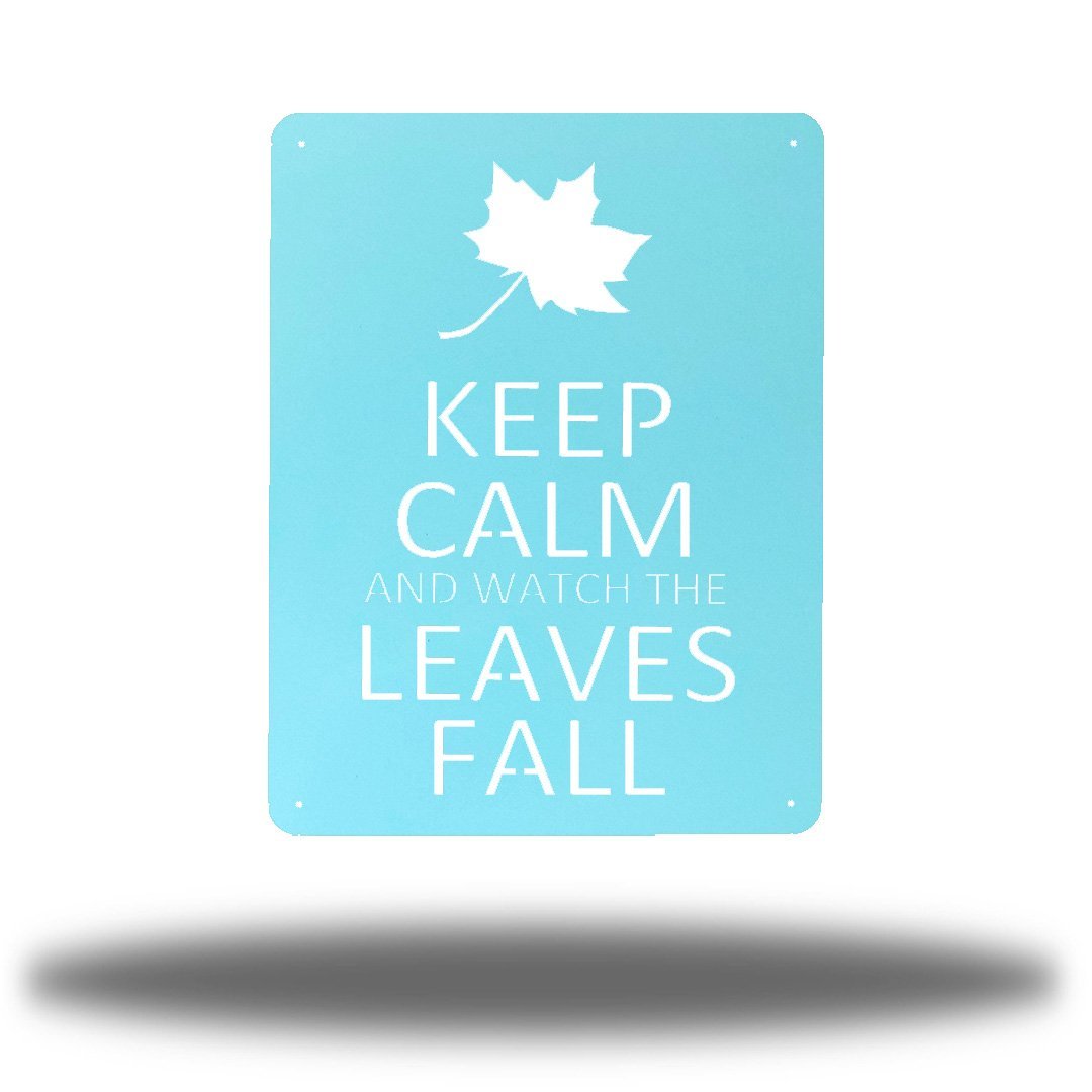 Keep Calm Fall Quote Wall Art