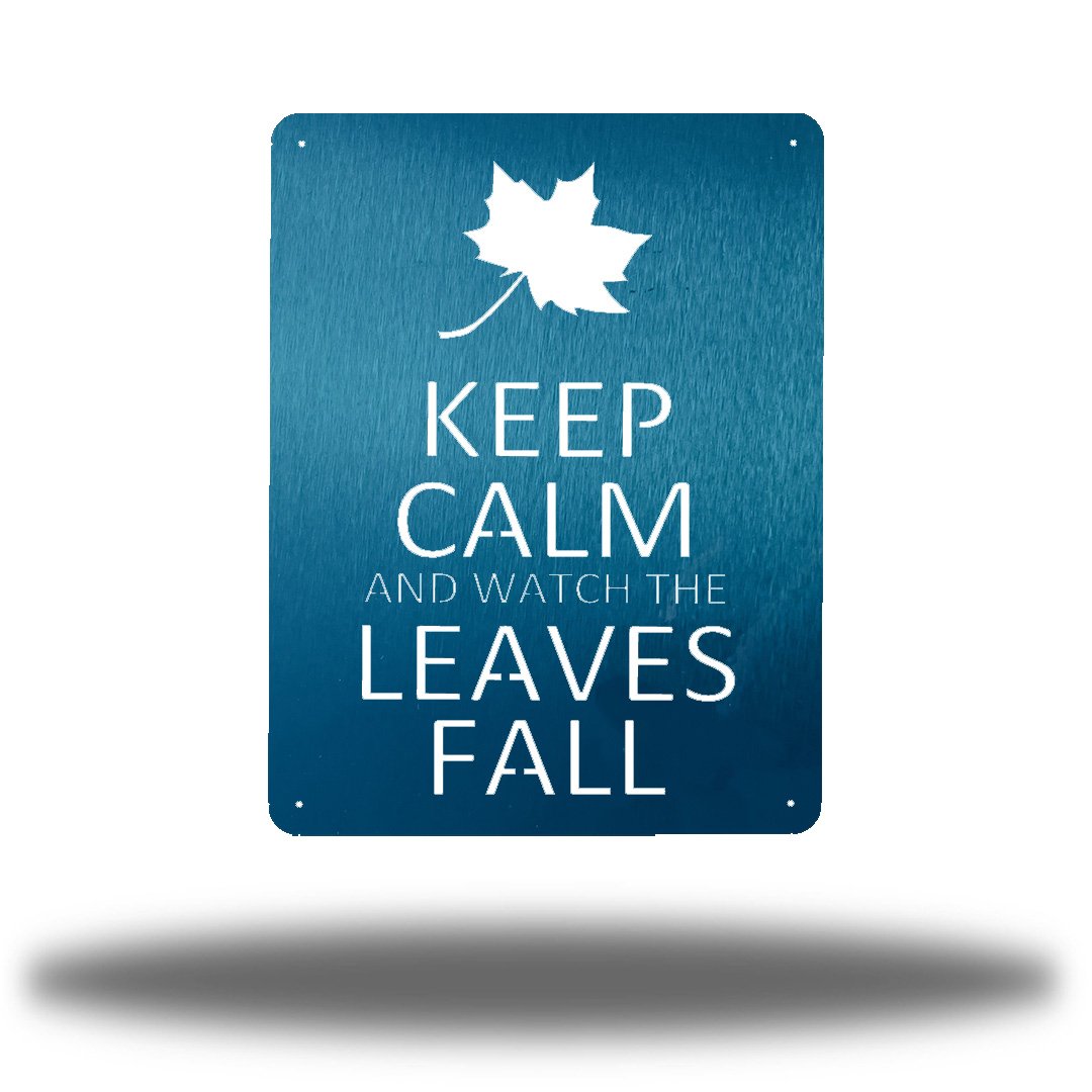 Keep Calm Fall Quote Wall Art