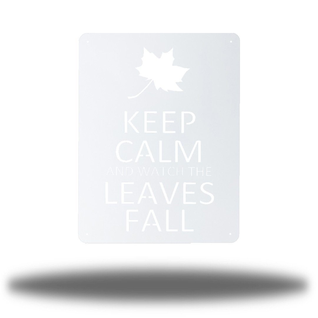 Keep Calm Fall Quote Wall Art