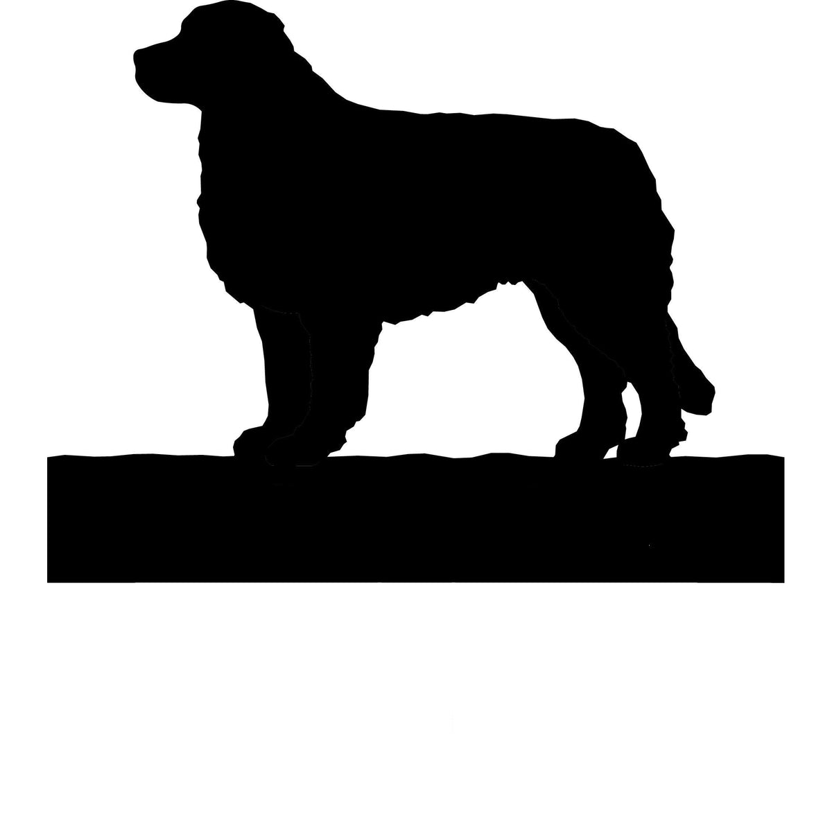 Leonberger dog address stake