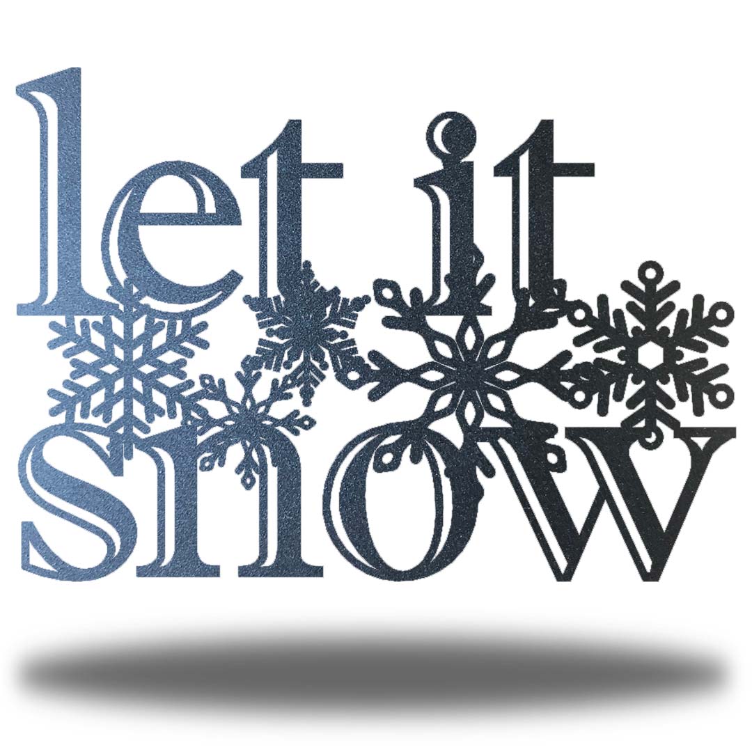 Let It Snow Wall Art