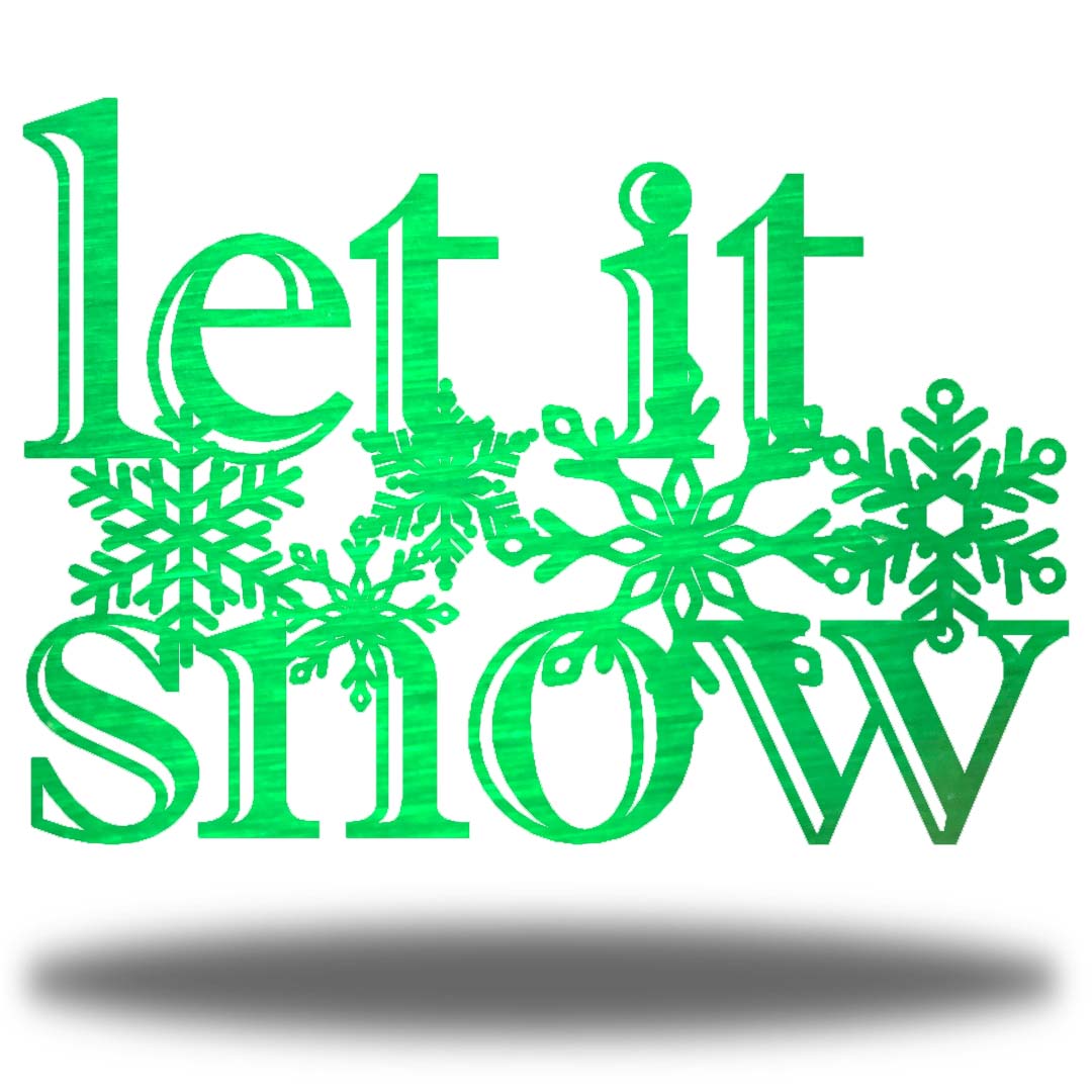 Let It Snow Wall Art