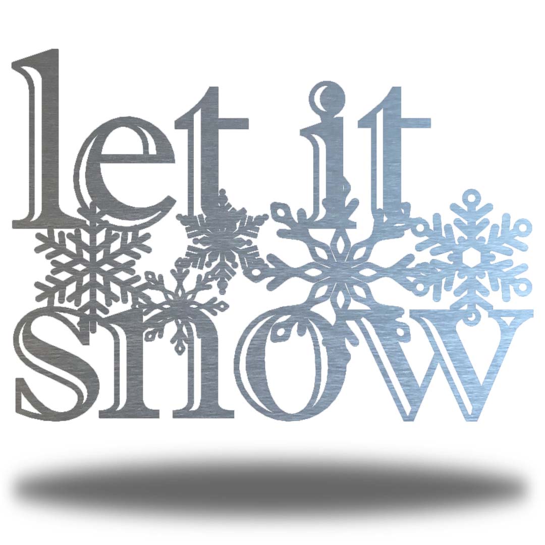 Let It Snow Wall Art