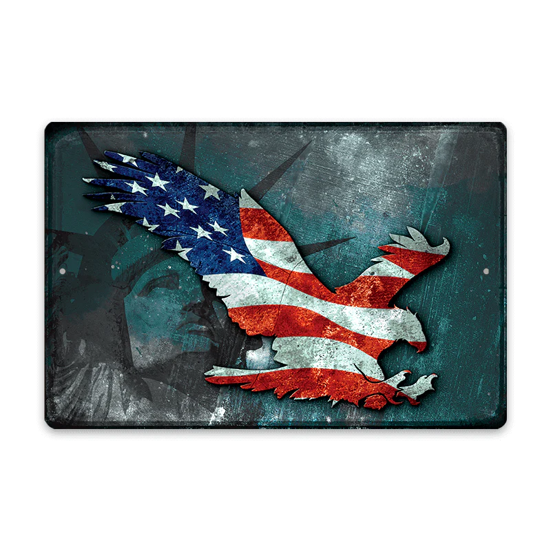 Patriotic Liberty Eagle (UV Steel)