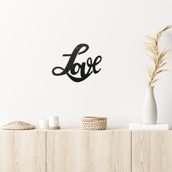 Cursive Love Wall Art