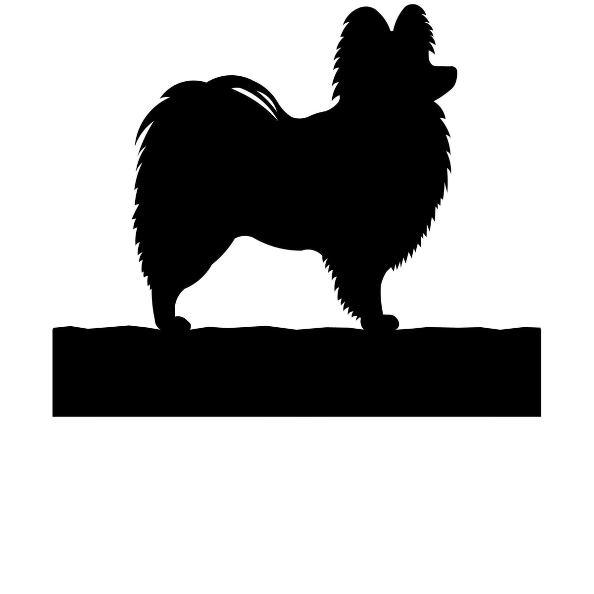 Pomeranian dog address stake