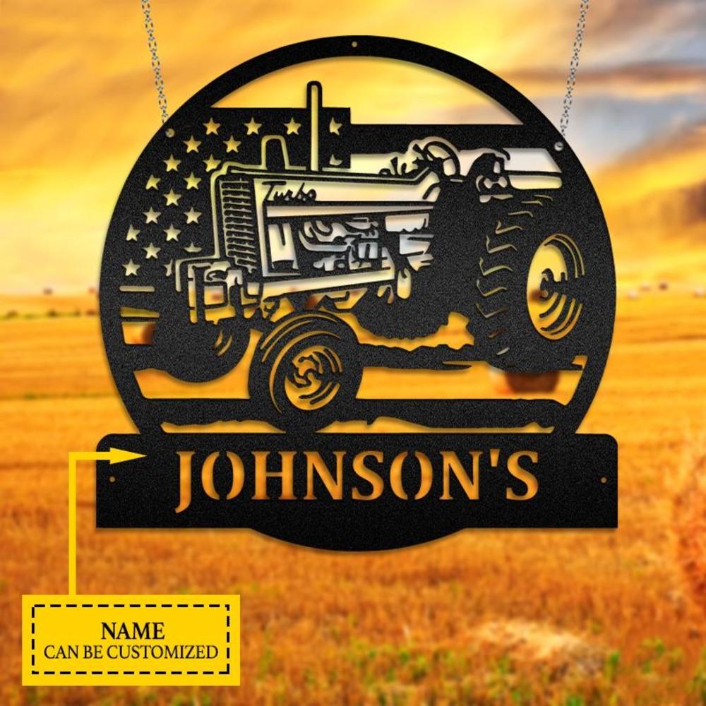 American Tractor Farm Monogram