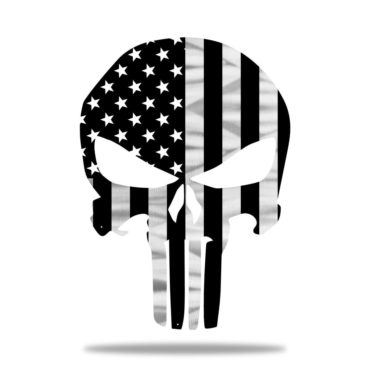 Punisher Skull American Flag