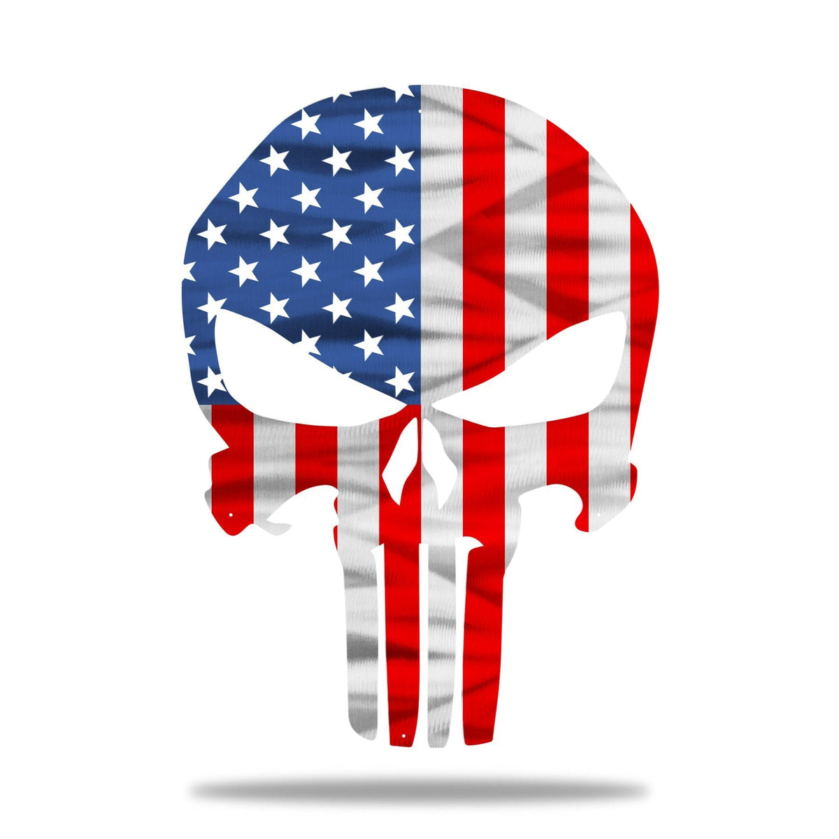 Punisher Skull American Flag