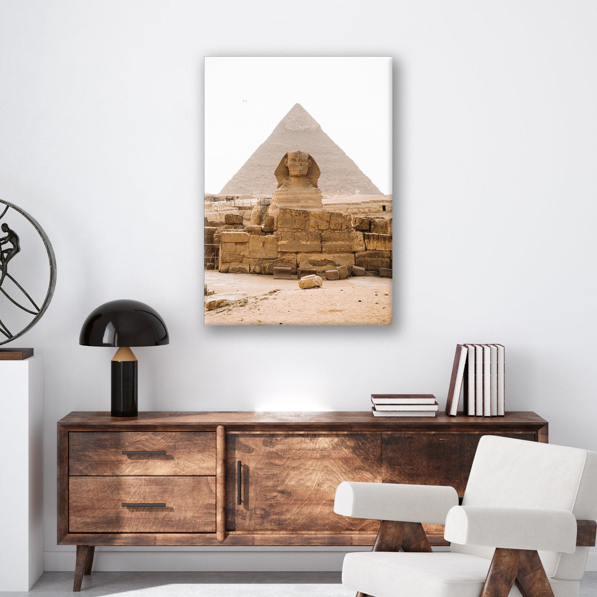 Pyramid of Giza - Metal Print