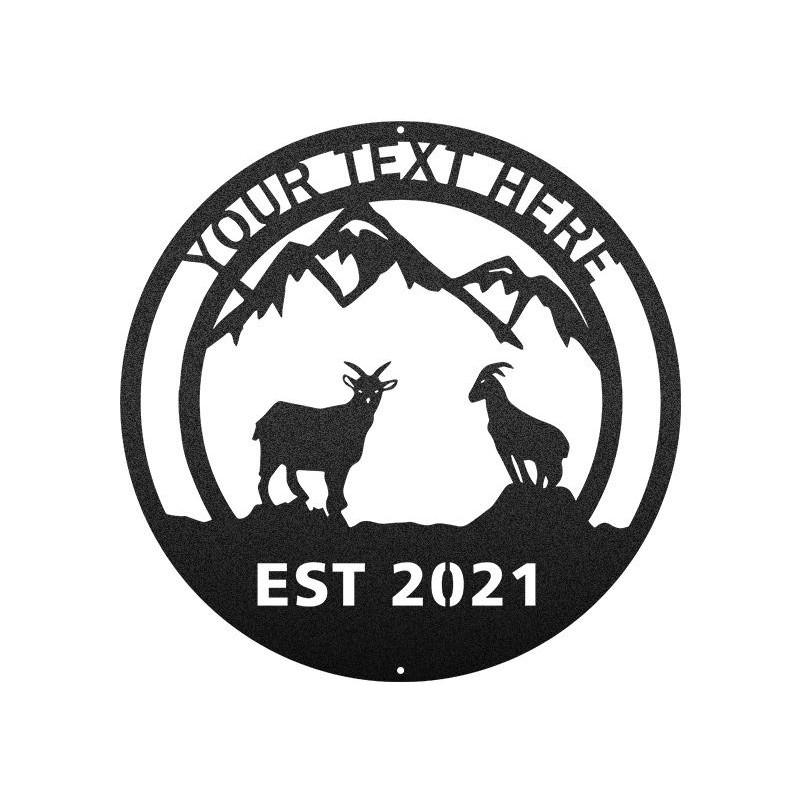 Goat Hunting Monogram