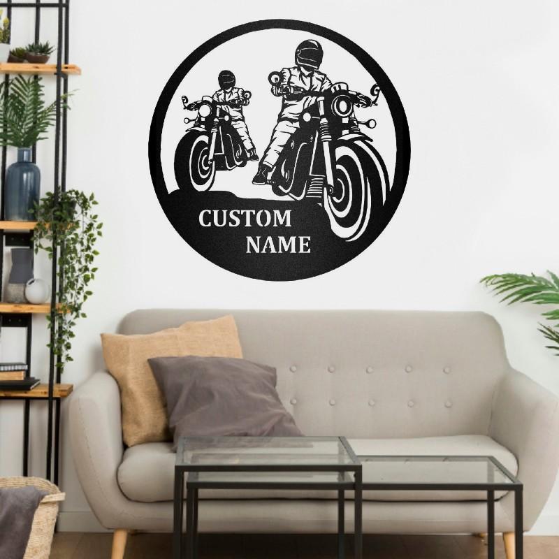 Ride Partners Motorcycle Monogram