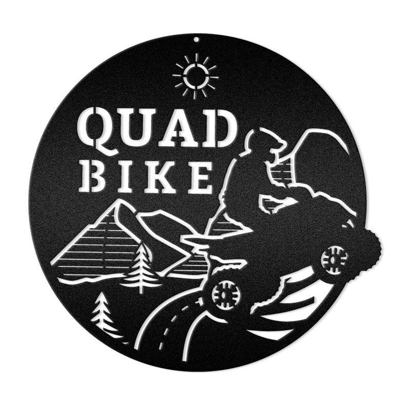 Quad Bike Motorcycle Monogram