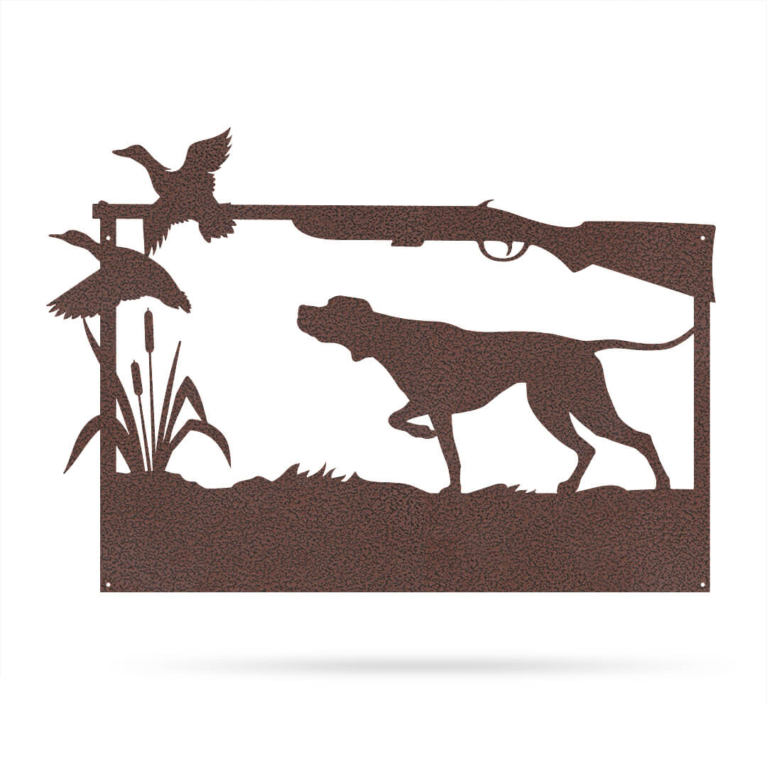 Hunting dog Monogram