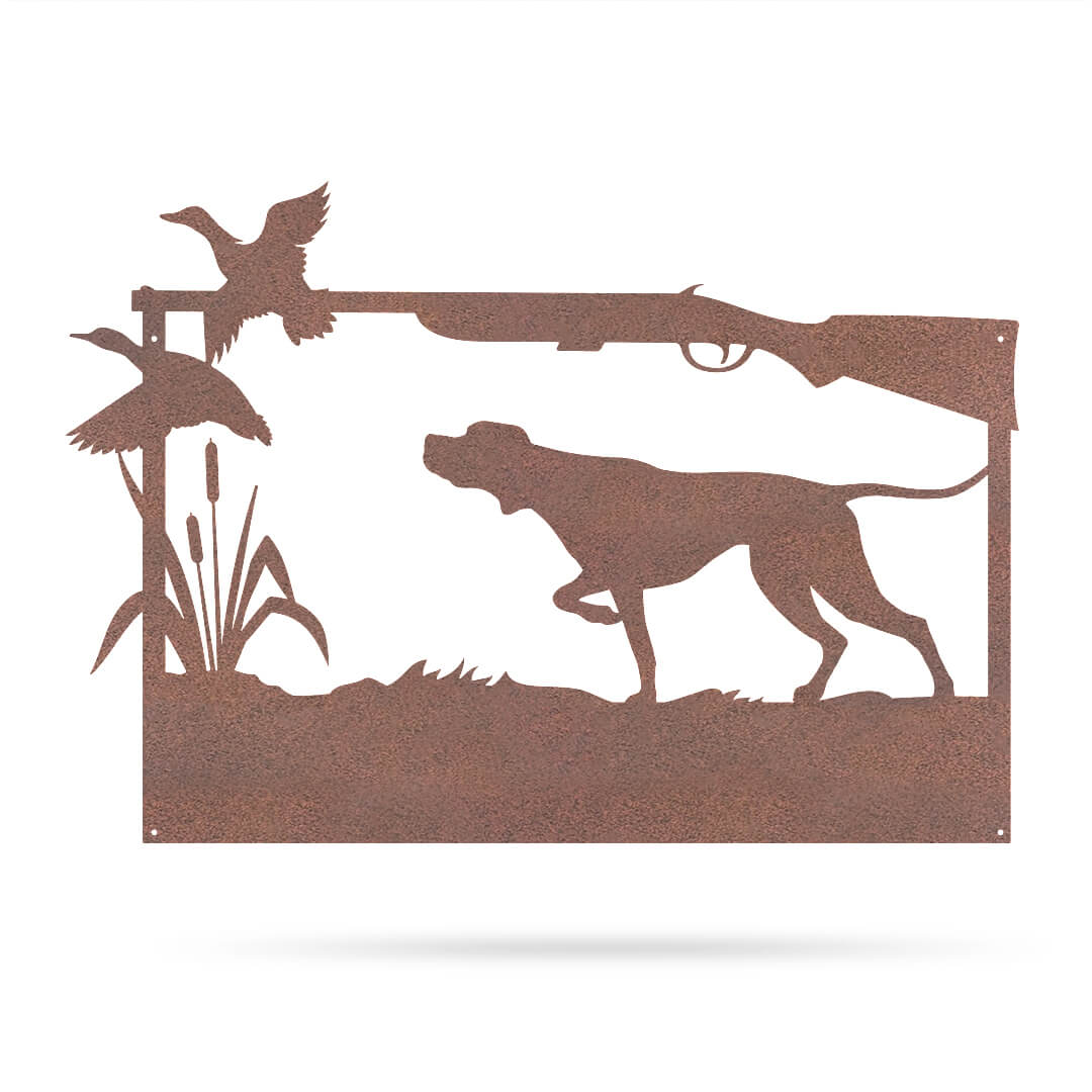 Hunting dog Monogram