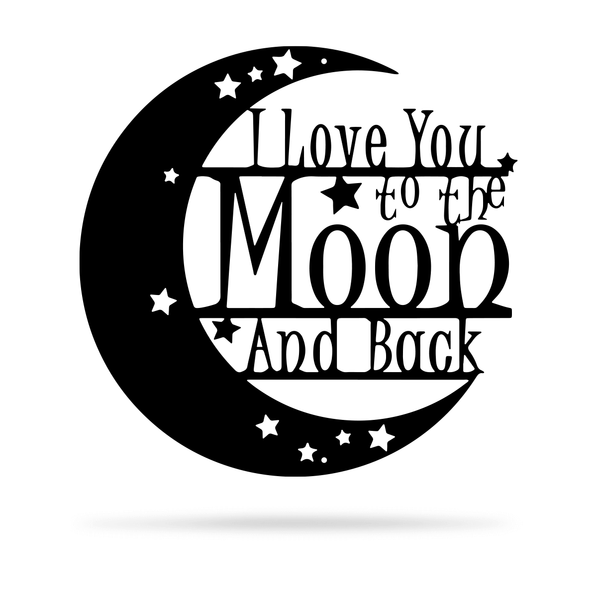 Love You To The Moon - 2nd Ed Wall Art