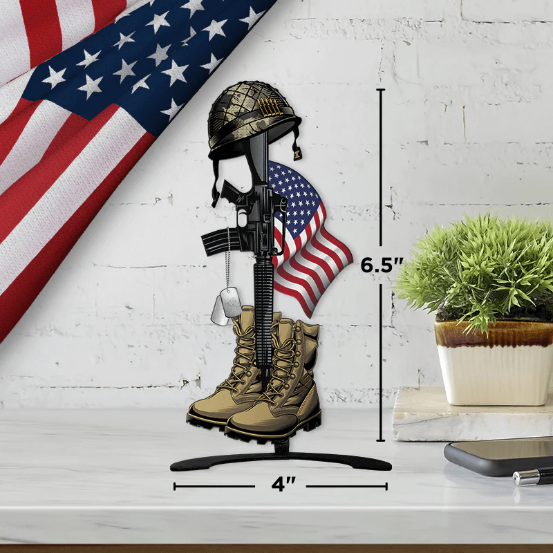 Soldier Memorial - Pop-Up Stand (UV Steel)