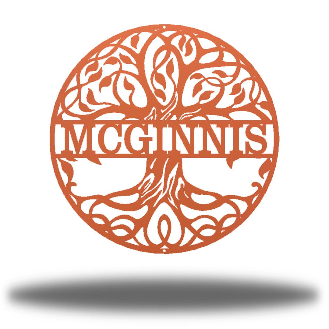 Split Tree of Life Monogram