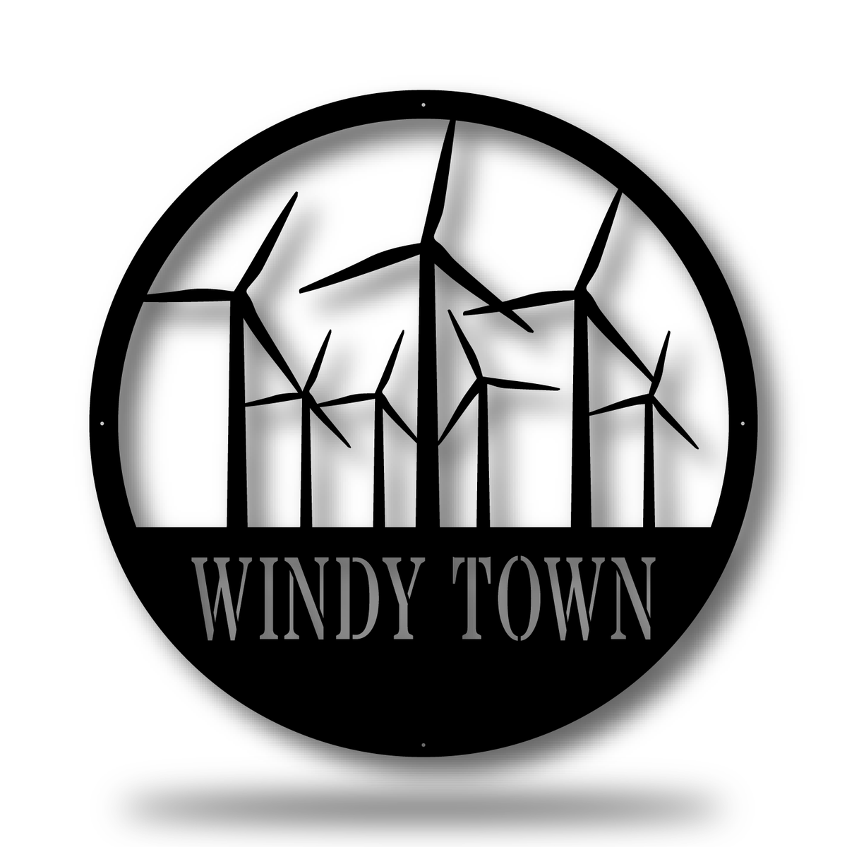 Wind Turbines Monogram
