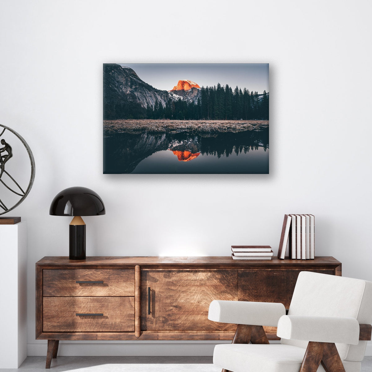 Yosemite Sunset - Metal Print