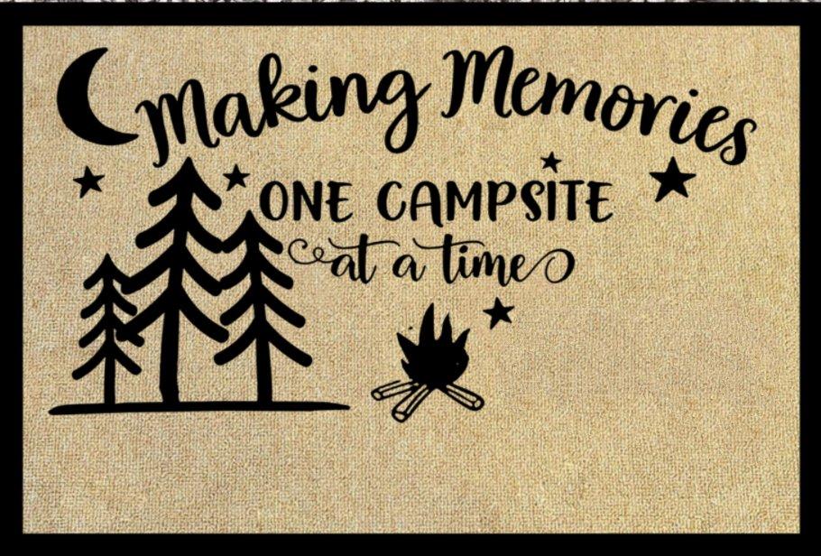 Making Memories Camping Doormat