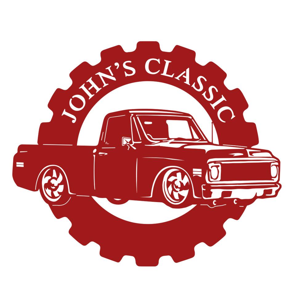 Chevy Classic Truck Vehicle Monogram